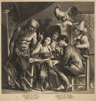 TvB G 3318
<br/>
Sater bij de boeren
<br/>
<em>Vorsterman, Lucas I (1595-1675)</em>